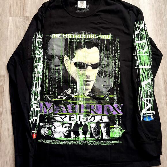 Rucking Fotten The Matrix Unplug / Upload Long Sleeve Shirt New Size Large - Picture 1 of 12